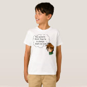 Mijn ouders denken dat ze de leiding hebben. Dat i T-shirt (Voorkant volledig)