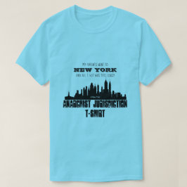 Mijn ouders gingen naar New York - een MisterP-Shi T-shirt