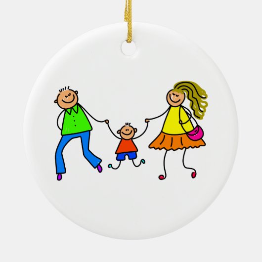 Mijn ouders keramisch ornament (Achterkant)
