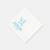 Mijn ouders krijgen gemaaide poesjes voor de bruil servet (Hoek)