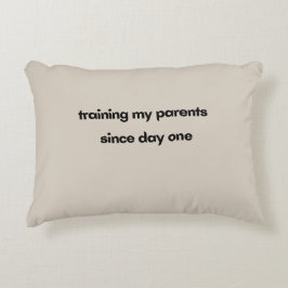 Mijn ouders trainen vanaf dag één accent kussen