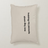 Mijn ouders trainen vanaf dag één accent kussen (Voorkant(Verticaal))