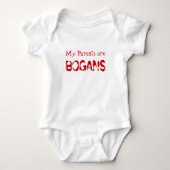 Mijn ouders zijn Bogans Shirt (Voorkant)