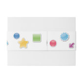 MIJN OUDERS ZIJN DE LAME OPROEP Band Uitnodigingen Wikkel (Achterkant Voorbeeld)