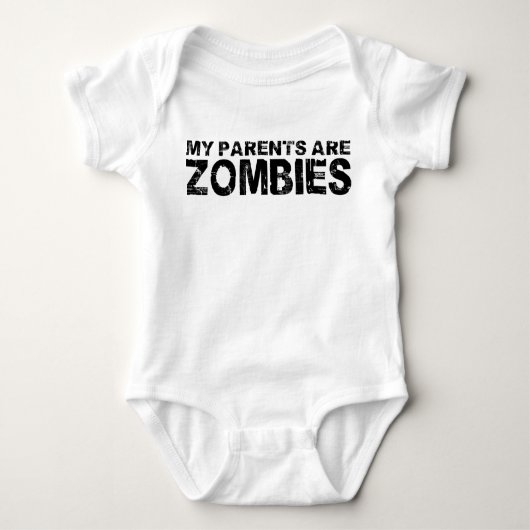 Mijn ouders zijn Zombies Romper (Voorkant)