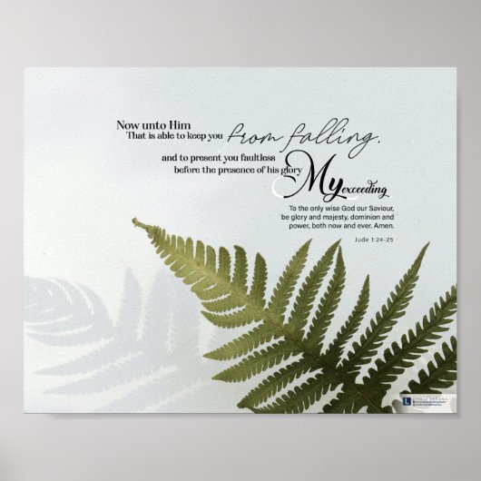 Mijn overleden vreugde (1:24-25) poster (Voorkant)