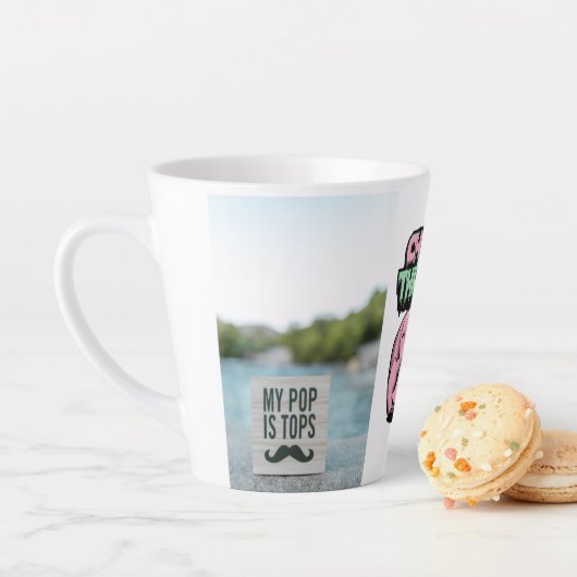 Mijn Pa is het Beste Chills & Thrills Latte Mok (In situ)