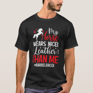 Mijn Paard Draagt Leuker Leer Dan Ik Vat Eque T-shirt