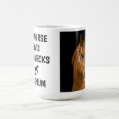 Mijn Paard Eet Paychecks - Paardenliefhebber Koffiemok (Center)