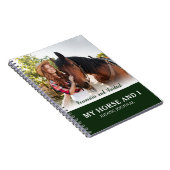 Mijn paard en ik Rij-dagboek Persoonlijke foto Notitieboek (Rechterzijde)
