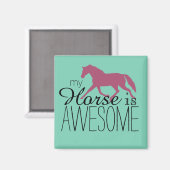 Mijn paard is Geweldige paardensportman Magneet (Voorkant / Achterkant)