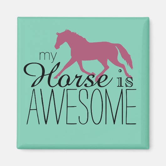 Mijn paard is Geweldige paardensportman Magneet (Voorkant)