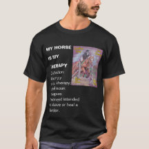 mijn paard is mijn therapie T-Shirt