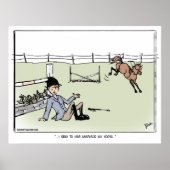 Mijn paard is misplaatst poster (Voorkant)