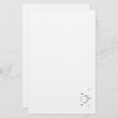 Mijn paard loopt over me heen briefpapier (Voorkant / Achterkant)