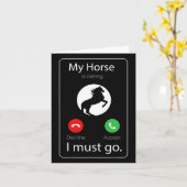 Mijn paard roept dat ik een grappig paard moet gaa kaart (Gele Bloem)