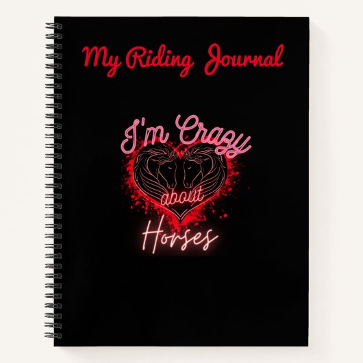 Mijn paardenrennen notitieboek (Voorkant)