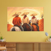 MIJN PAARDENVRIEND CANVAS AFDRUK (Insitu (Woonkamer))