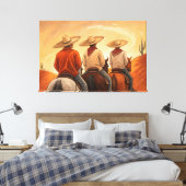 MIJN PAARDENVRIEND CANVAS AFDRUK (Insitu (Slaapkamer))
