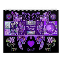 "Mijn paarse wereld" van Llyne F