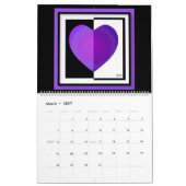 "Mijn paarse wereld" van Llyne F Kalender (Mar 2027)