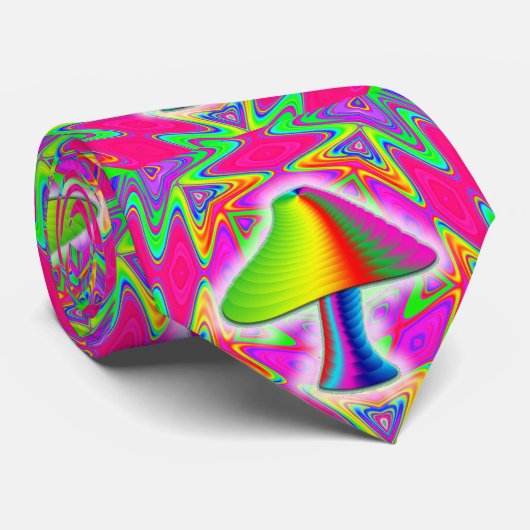 Mijn paddenstoel Quest Stropdas (Opgerold)