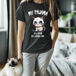 Mijn Pajama Ragdoll Cat Humor T-shirt