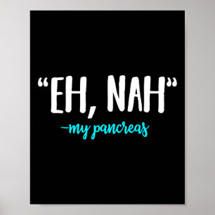 Mijn Pancreas Diabetes Awareness Diabetic Ketoacid Poster
