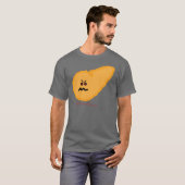 Mijn pancreas haat me! - Bewustmaking van diabetes T-shirt (Voorkant volledig)