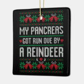 Mijn pancreas werd overreden door een rendierziekt keramisch ornament (Links)