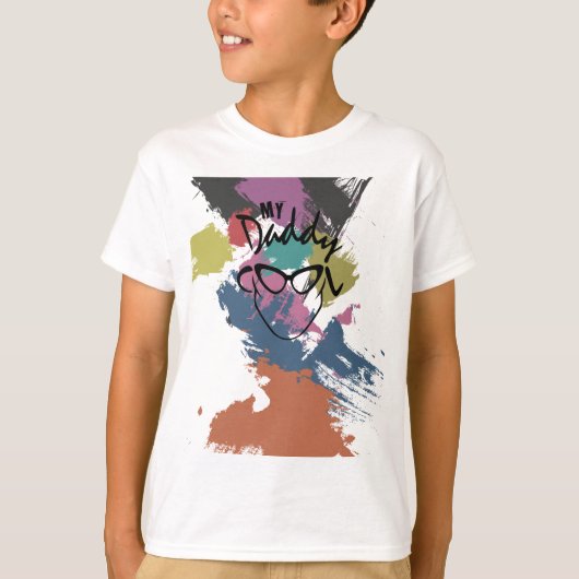 Mijn papa Cool T-shirt (Voorkant)