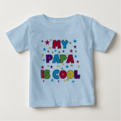 Mijn Papa is Cool T-shirts en geschenken (Voorkant)