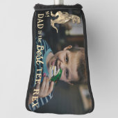 Mijn papa is de beste Tee Rex Kids foto Golfheadcover (Draai 90)