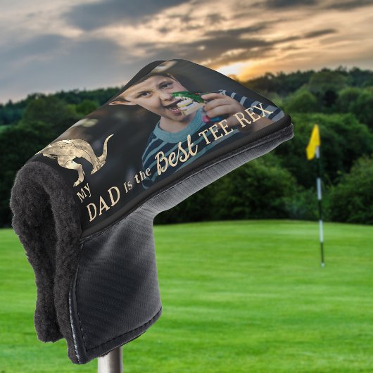 Mijn papa is de beste Tee Rex Kids foto Golfheadcover