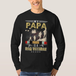 Mijn Papa is een Iraakse veteraan die ons veteraan T-shirt