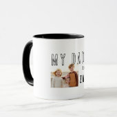 Mijn papa is een Zaddy Foto Mok (Voorkant links)