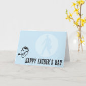 Mijn Papa is Heup Kaart (Gele Bloem)