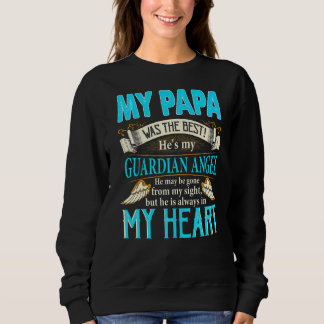 Mijn Papa, mijn beschermer engel, hij mag uit mijn Trui