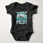 Mijn papa/Pilot T-Shirt (Voorkant)