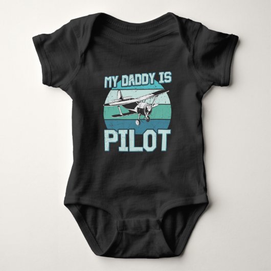 Mijn papa/Pilot T-Shirt (Voorkant)