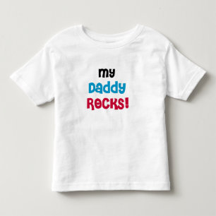 Mijn papa Rocks Kinder Shirts