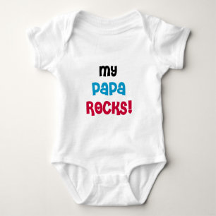 Mijn Papa Rocks Tshirts en geschenken