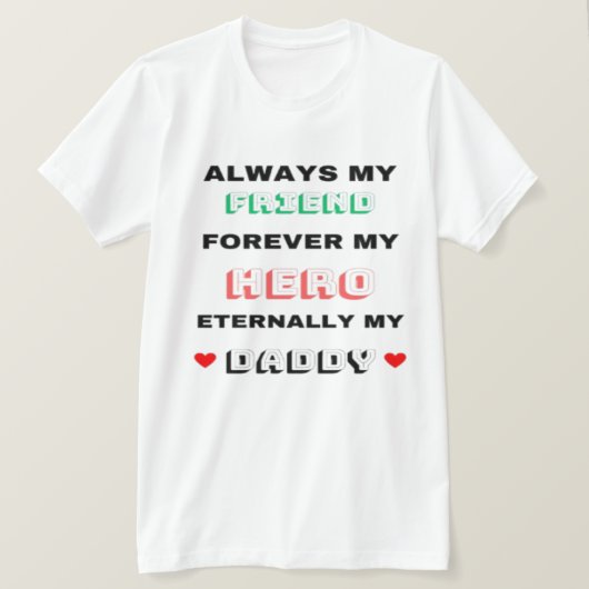 Mijn papa T-shirt (Design voorkant)