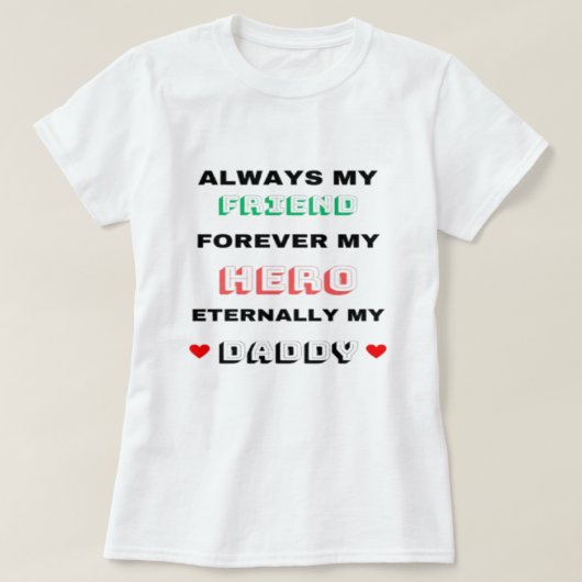 Mijn papa T-shirt (Design voorkant)