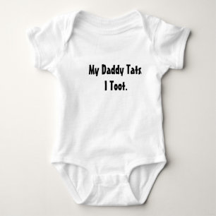 Mijn papa Tats. Ik gooi. Romper