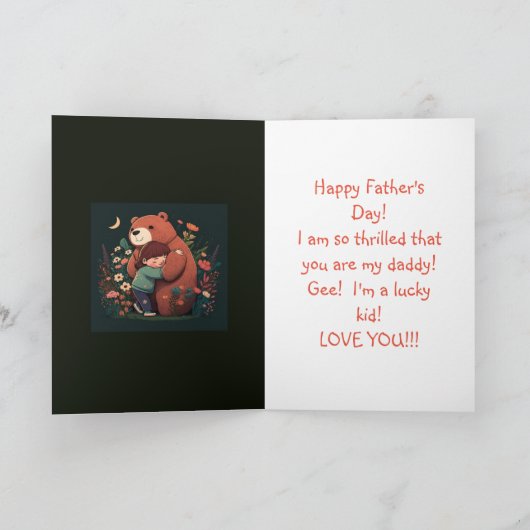 MIJN PAPA VADERDAG KAART (Binnen)