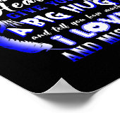 Mijn papa vertelt je hoeveel ik van Miss hou... je Poster (Hoek)