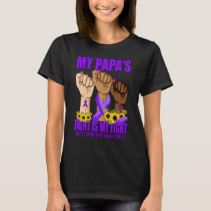 Mijn Papa's gevecht is mijn 'Fight Rett Syndrome A T-shirt