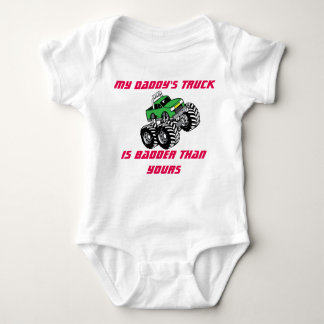 Mijn papa's truck is nog slechter dan je Baby. Romper