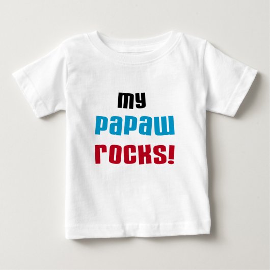 Mijn Papaw Rocks T-shirts en cadeautjes (Voorkant)
